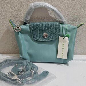 Longchamp mini with top handle and crossbody bag